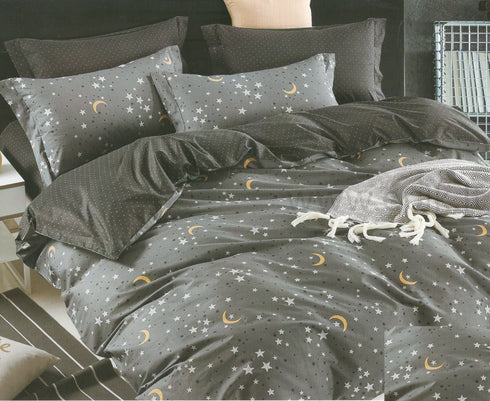 Satino medvilnės patalynės komplektas "Sweet Dreams Ahead"